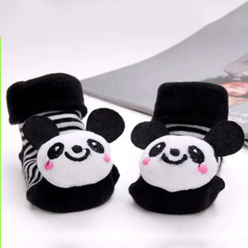 Newborn Baby Socks For Boys Girls Cotton Animal Cartoon Slipper Infant Boy Girl Socks Anti Slip Casual Toddler Home Floor Sock