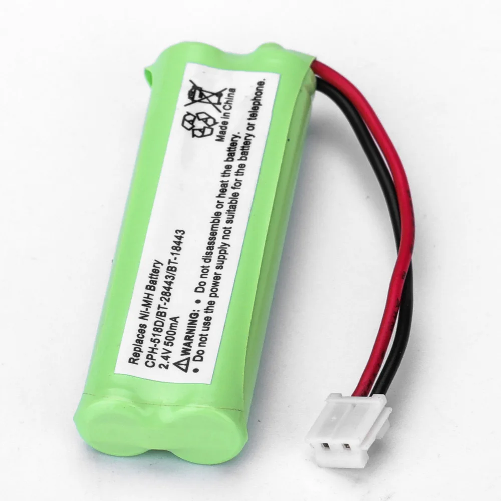 جودة عالية جديد وصول الهاتف اللاسلكي بطارية قابلة للشحن 2.4 فولت 500 مللي أمبير ل CPH-518D BT-28443
