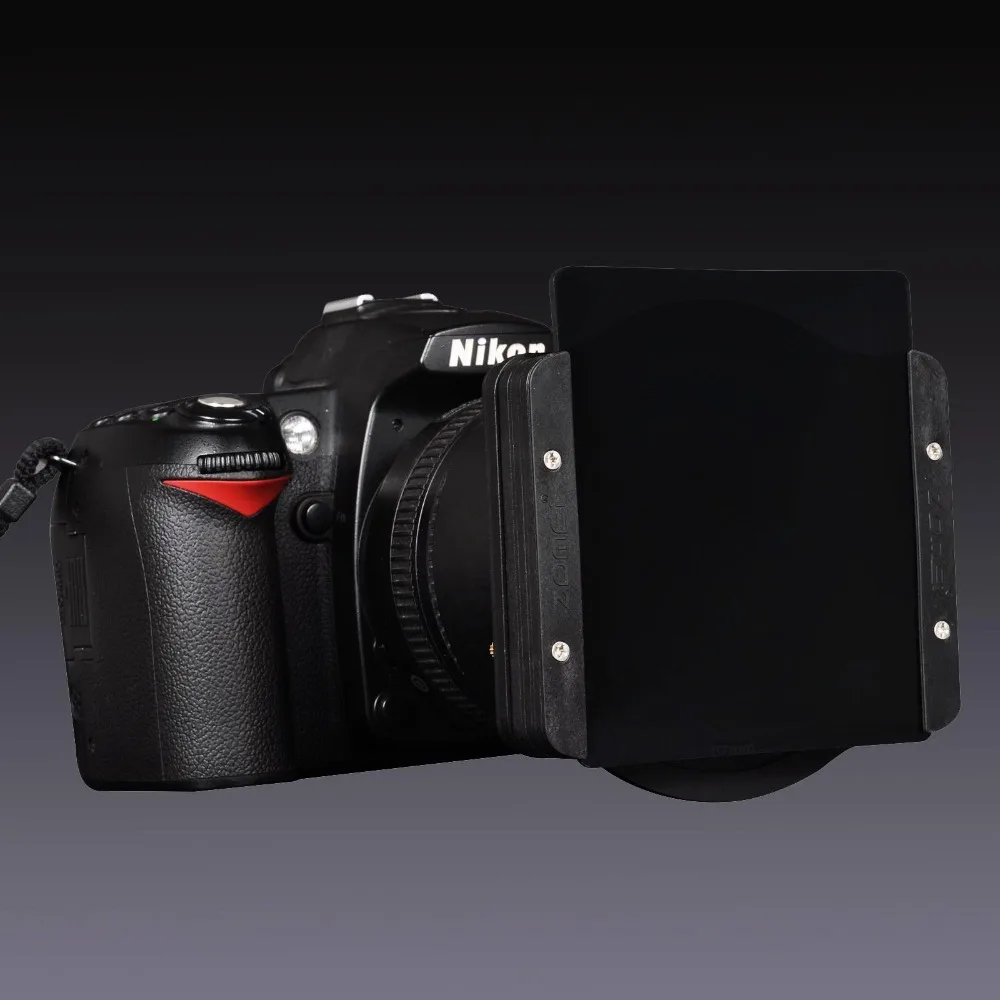 Zomei-anillo adaptador de Metal cuadrado, Kit de soporte de filtro de 3 ranuras para Cokin P Series 83mm, 49/52/55/58/62/67/72/77/82mm