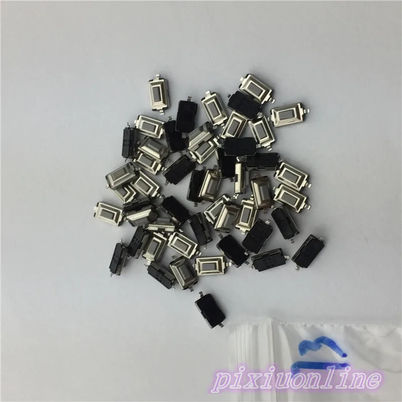 G73 High Quality 50pcs SMT 3x6x2.5MM 2PIN Tactile Tact Push Button Micro Switch Self-reset Momentary