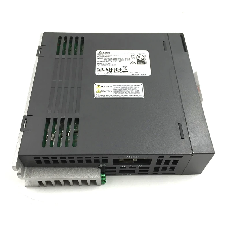 ASD-A2-0421-L Delta AC Servo Drive 1ph 220V 400W 2.6A with Full-Closed Control New