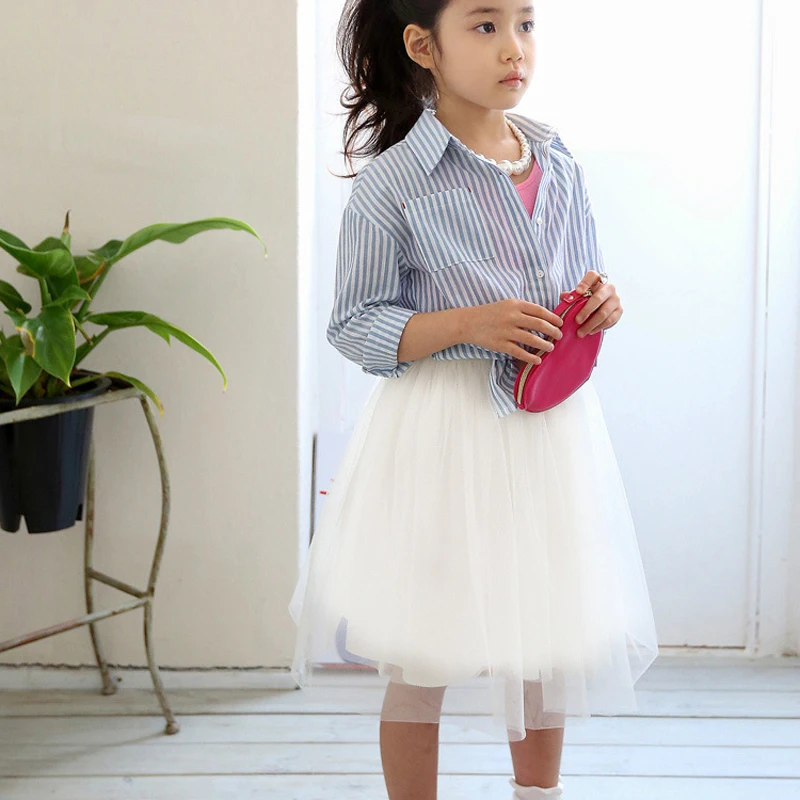 تنورات للبنات 13 لون لعمر 1-11 سنة تنورات للأطفال البنات لصيف 2019 تنورة منفوشة ناعمة من التول الناعم للأطفال تنورة منفوشة LZ186 #2