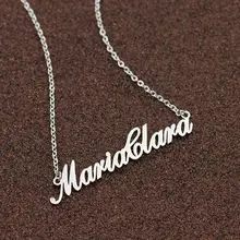 Personalized stainless steel name necklace #3