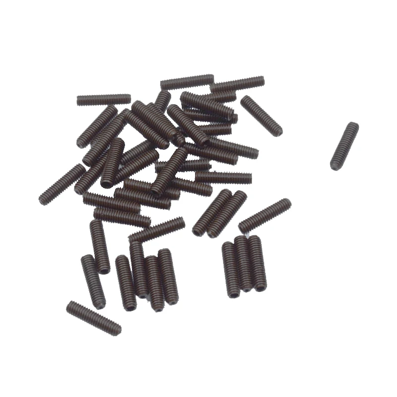 6PCS/Lot M3 Electric Bass Guitar Bridge Saddles Hexagon Screws for Tremolo Bridge or Electric Bass Bridge M3*12mm