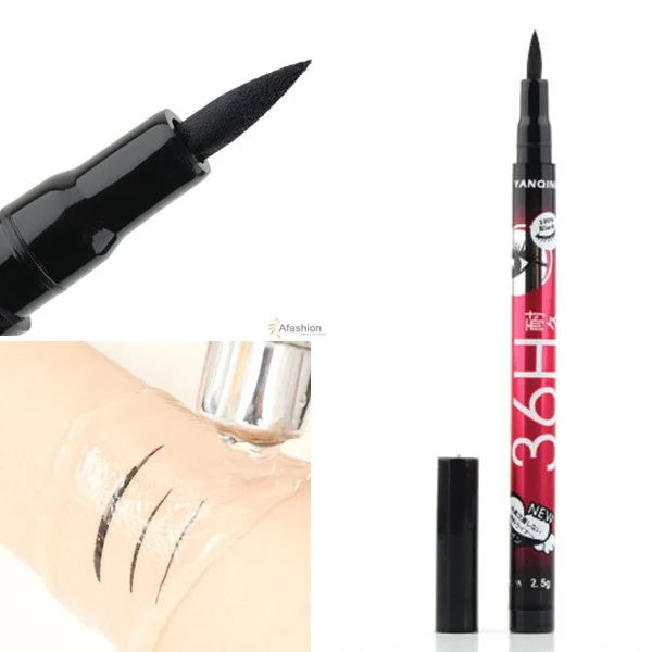 1pc liquid black makeup eyeliner pen waterproof Long Lasting Cosmetics Paint for eye beauty women tools