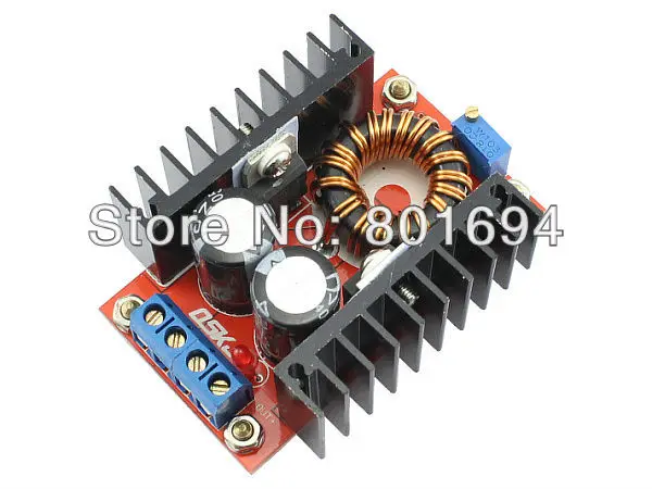 

5 PCS/lot Adjustable Step up Boost Power Supply Module DC-DC 10V-32V to 35V-60V 120W