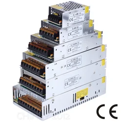 DC 12V 3A/5A/8A/12A/20A/29A/41A 40W-500W Controlador de fuente de alimentaciÃģn de interruptor LED para tira de LED MÃģdulo de luces LED