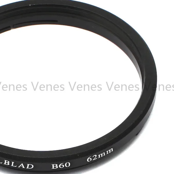 step up lens filter ring stepping adapter  Hasselblad B60-62mm Step Up Ring Filter Adapter/60mm Lens to 62mm Accessory