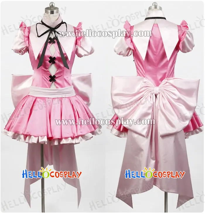 

Kore wa Zombie Desu ka Cosplay Haruna Pink Dress H008