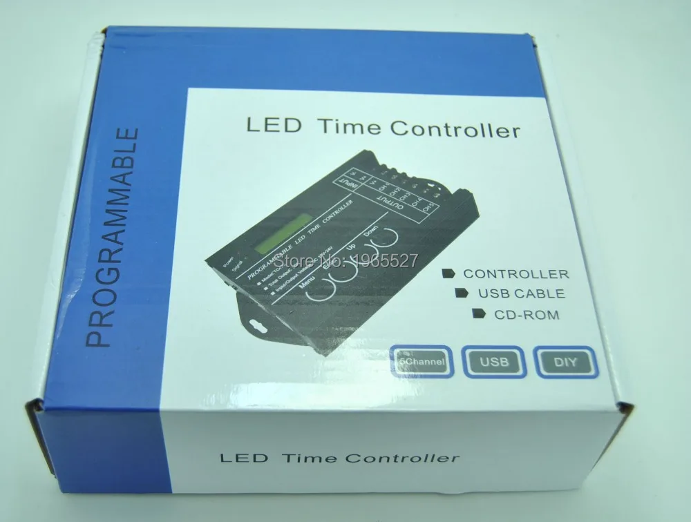 Hot Sale DC12-24V 20A 5 Channels Output TC420 Computer Programmable LED Time Controller