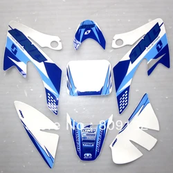 Blue/white CRF 50  3M sticker/decals/Paster/graphic of CRF50 dirt bike/pit bike use!