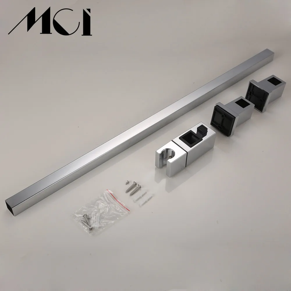 Stainless Steel Shower Sliding Bar Shower Head Rail slider Holder  ABS Sliding Bar Head Holder Bathroom Adjust Heigh Mci