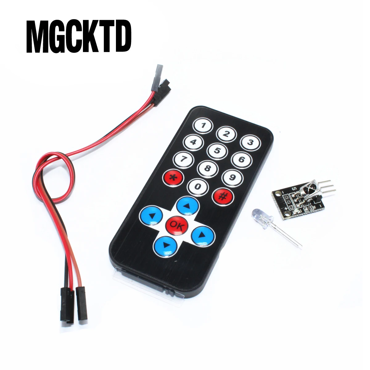 10set  Infrared IR Wireless Remote Control Module Kits DIY Kit HX1838 For Arduino Raspberry Pi