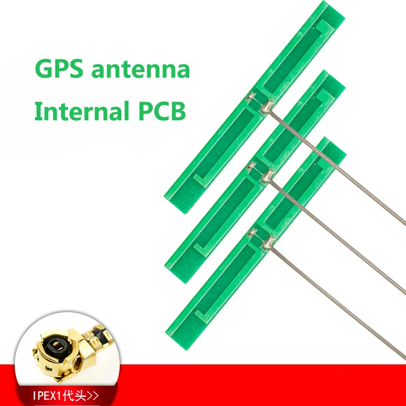 

1575.42M psssive GPS antenna built-in PCB GPS Passive antenna 3dbi omnidirectional IPEX GPS Antenna 1.13 cable 13cm 69*8