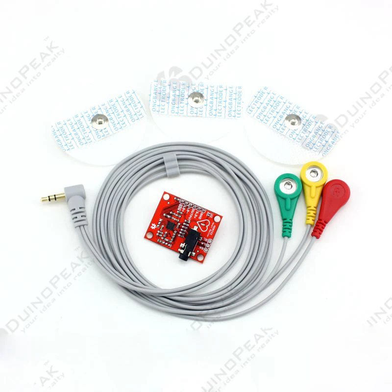 

ECG measurement, AD8232 pulse, heart, ECG, bioelectric signal acquisition development kit