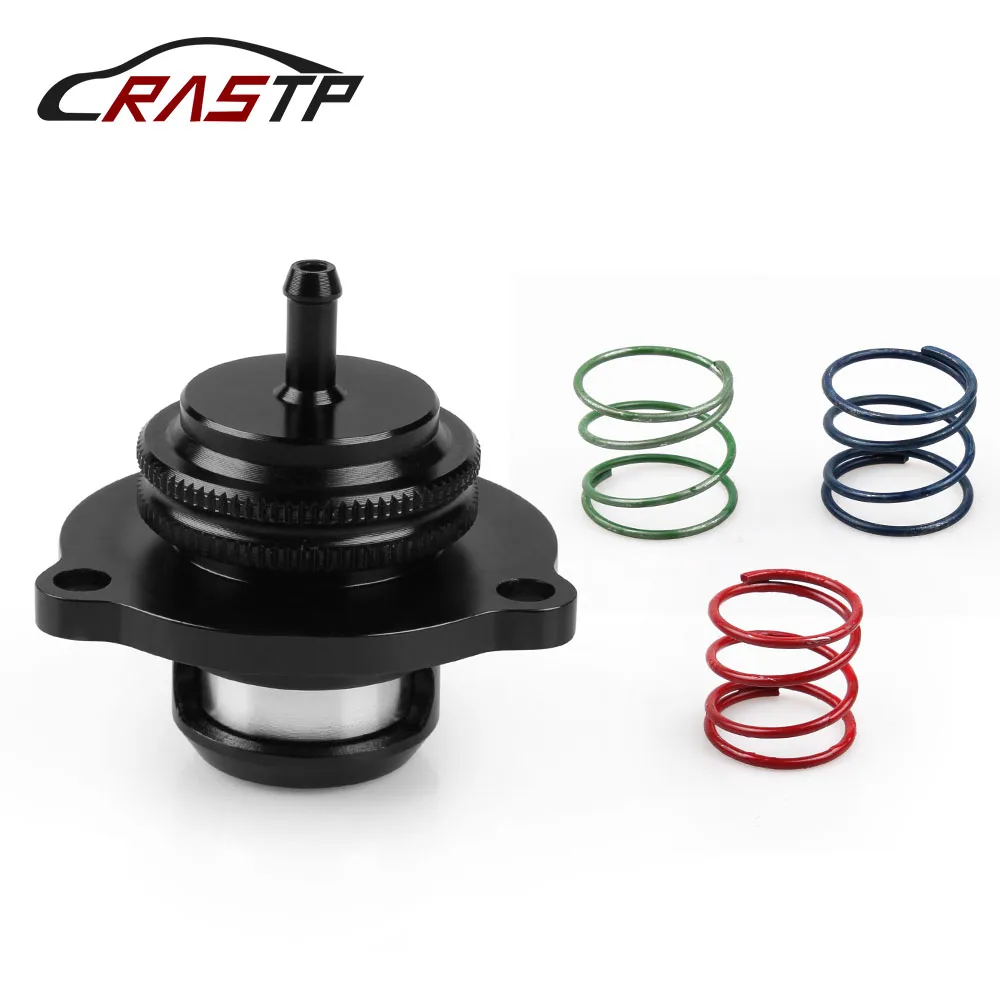 RASTP- Black Auto Turbo Blow Off Valve Fits for VAUXHALL OPEL ASTRA CORSA Z20LET VXR Car Recirculating Dump Valve  RS-BOV048