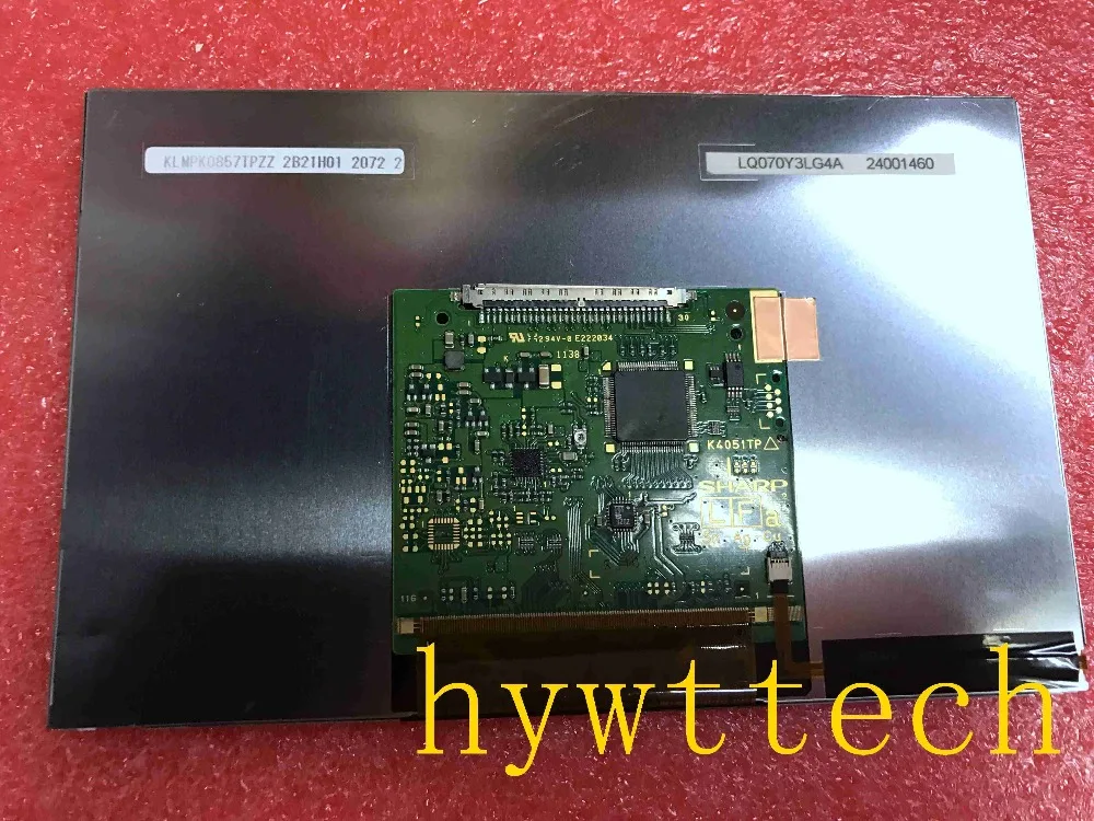 

LQ070Y3LG4A 7.0Inch industrial LCD, new& A+ Grade in stock