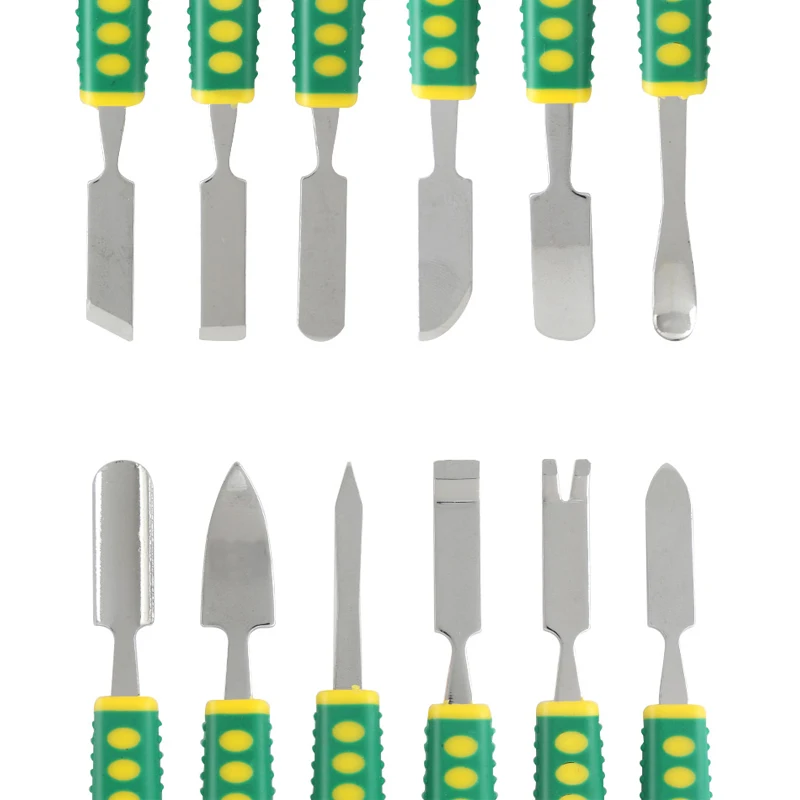 6Pcs/Set Dual Ends Metal Spudger Set Phone Tablet Prying Scraper Opening Tools for iPhone iPad Samsung Repair Tool Kit