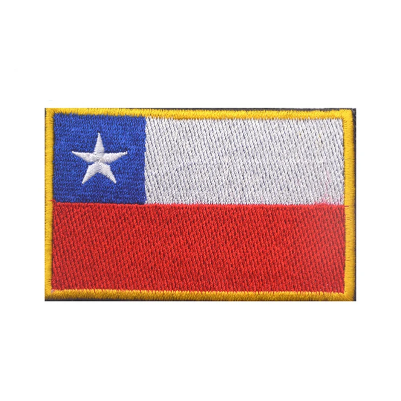 Embroidery Patches America Puerto Rico United States Argentina Mexico Brazil Canada Chile Venezuela Jamaica Cuba Dominican Patch