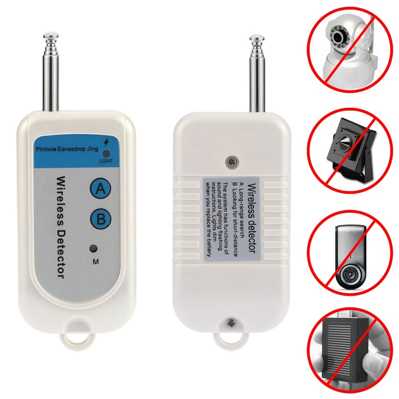 GHOST Multi-Function Wireless Portable Trackers Anti-Spy RF Signal Detector Mini Camera Lens Tracker