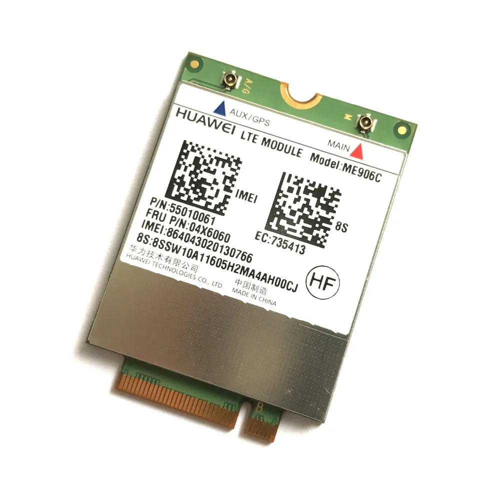 Imagem -03 - Desbloqueado Me906c Fru 04x6060 Módulo para Lenovo Thinkpad 10 Lte Tdd Lte Td-scdma Fdd Lte Módulo g