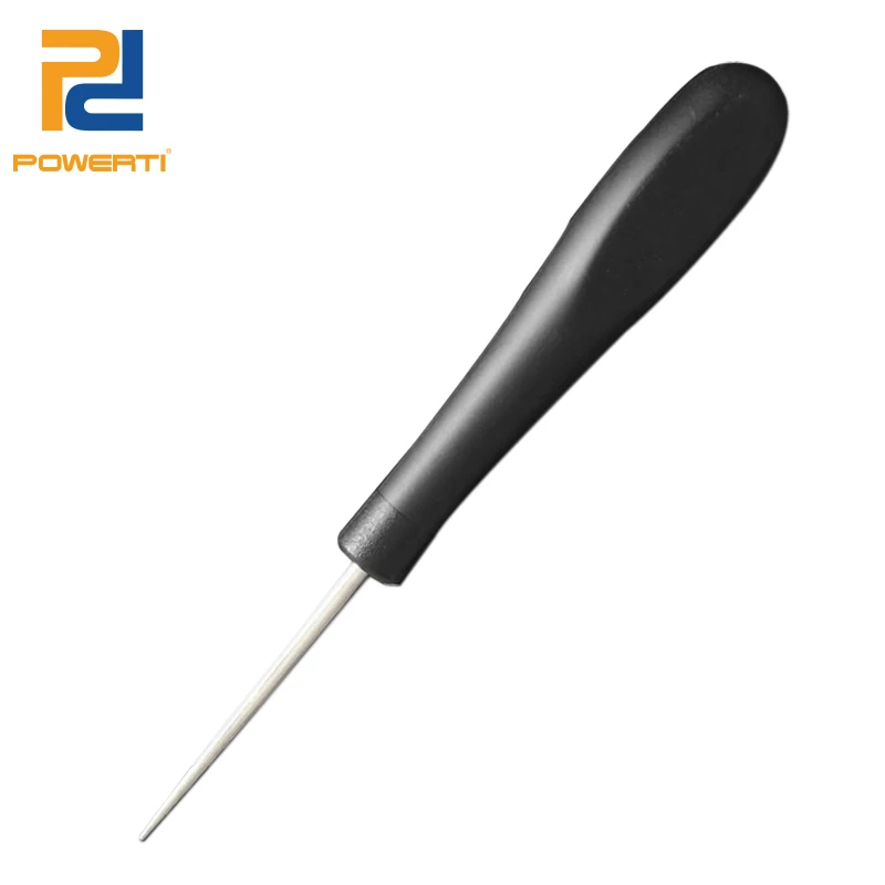 

POWERTI Badminton/Tennis Racket Stringing Tools Parts -Straight Awl- Stringing Tools Pass Through a Grommet Black