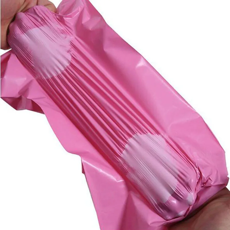 40*55cm Large Pink Gift Mailer Shipping Envelope Bag Plastic Express Courier Bags Self Adhesive Poly Mailing Bags 300pcs ZA5669