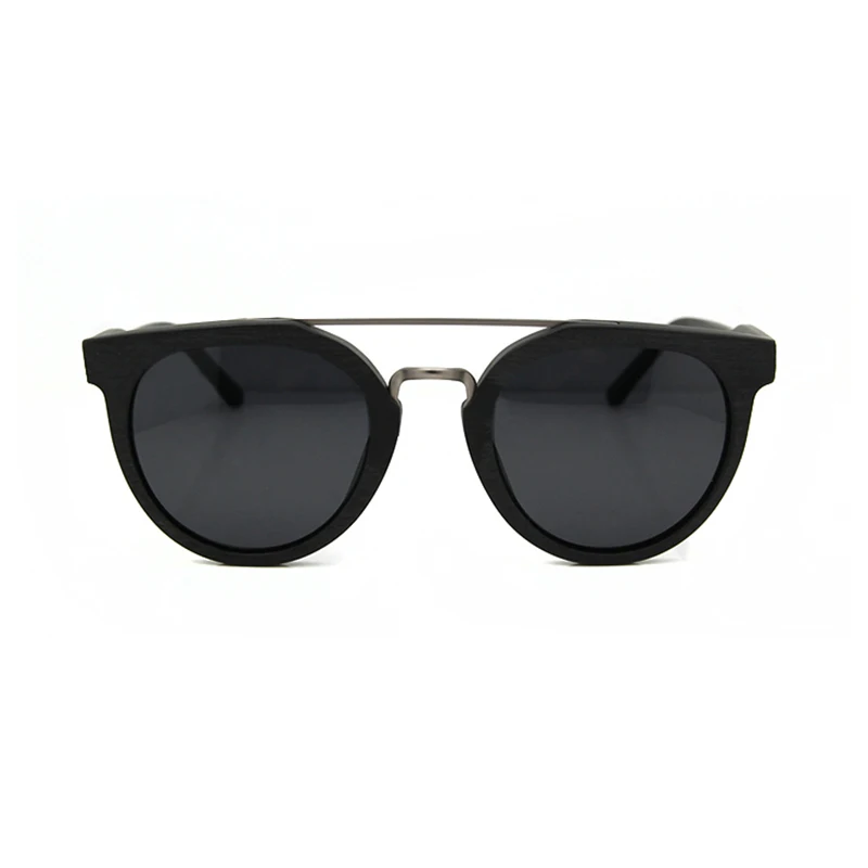 Fake Wooden Sunglasses Women Polarized Luxury Brand Designer Ladies Round Sun Glasses For Men Trending Retro Glasses Vintage