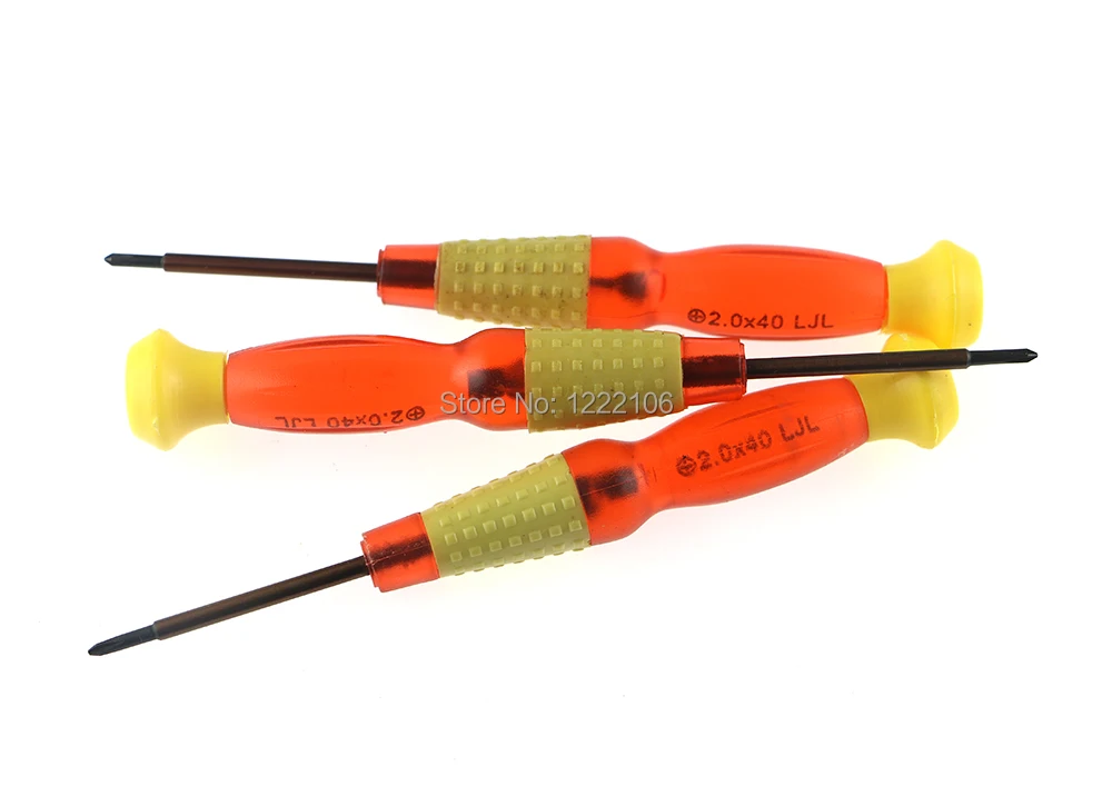 50 шт. крестовая профессиональная отвертка 2,0*40 мм для контроллера PS3/PS2, разборная отвертка, инструмент для ремонта