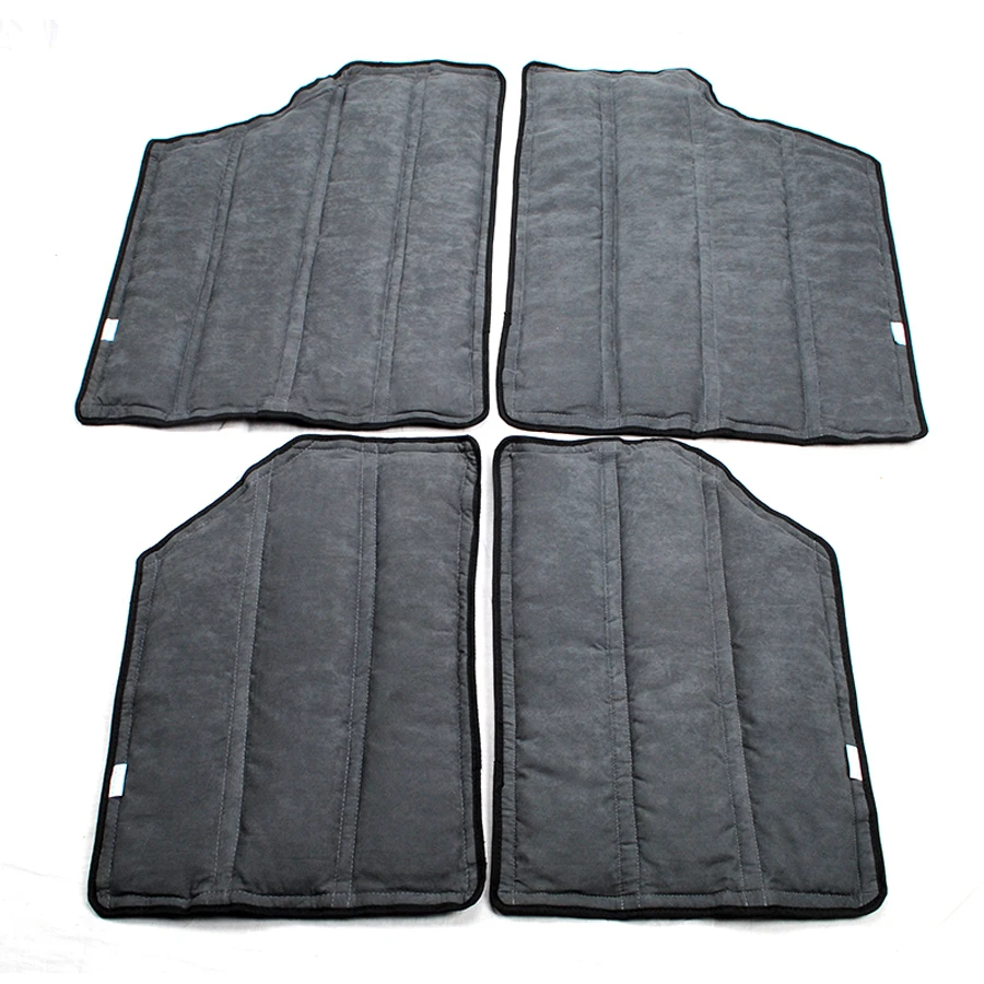 Car Black Hardtop Sound Deadener Headliner Insulation Kit For Jeep JK Wrangler 4 Doors or 2 Doors 2012-2017 Accessories