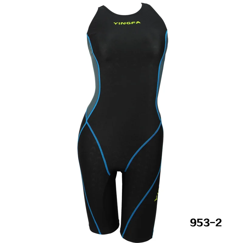 2023 atleta Endurance costume intero ragazza pelle di squalo come costumi da bagno donna professionale Racing Fifth Pant costume da bagno sportivo