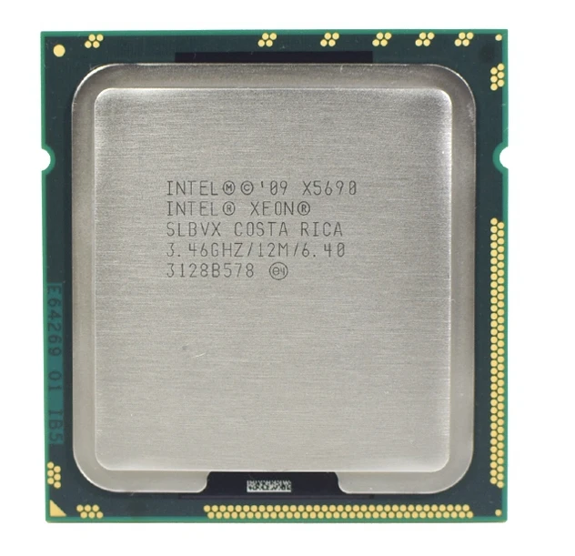 Processador Intel Xeon X5690 3,4 GHz 6 núcleos 12 threads CPU 130