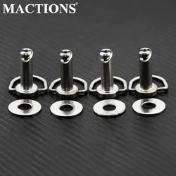 Motorcycle Fastener Hard Saddlebag Mounting Pin Stud Bolt For Harley Touring Softail Road King Glide Heritage FLH FXST FLSTF
