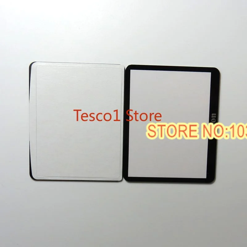 قطع غيار كاميرا كانون EOS Rebel 40D 50D زجاج خارجي LCD + شريط ، جديد