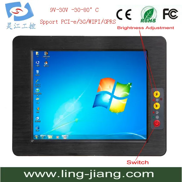 

Wholesale 17 inch Wide LCD Resistive Touch Screen Panel PC Monitor best pc monitors