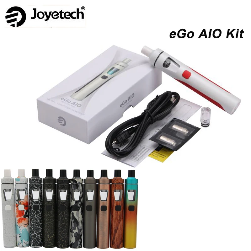 Original Joyetech eGo AIO Kit With 1500mAh Battery Vape Pen and 2ml Atomizer Electronic Cigarettes Vaporizer VS iJust NexGen