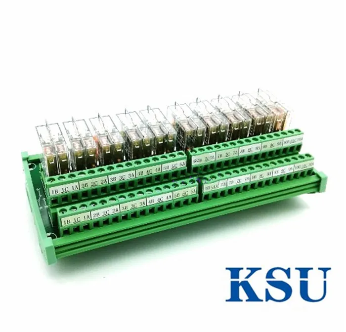 10-way relay module multi-channel solid state relay plc amplifier board 5A DC 24V DC 12V NPN/PNP breakout