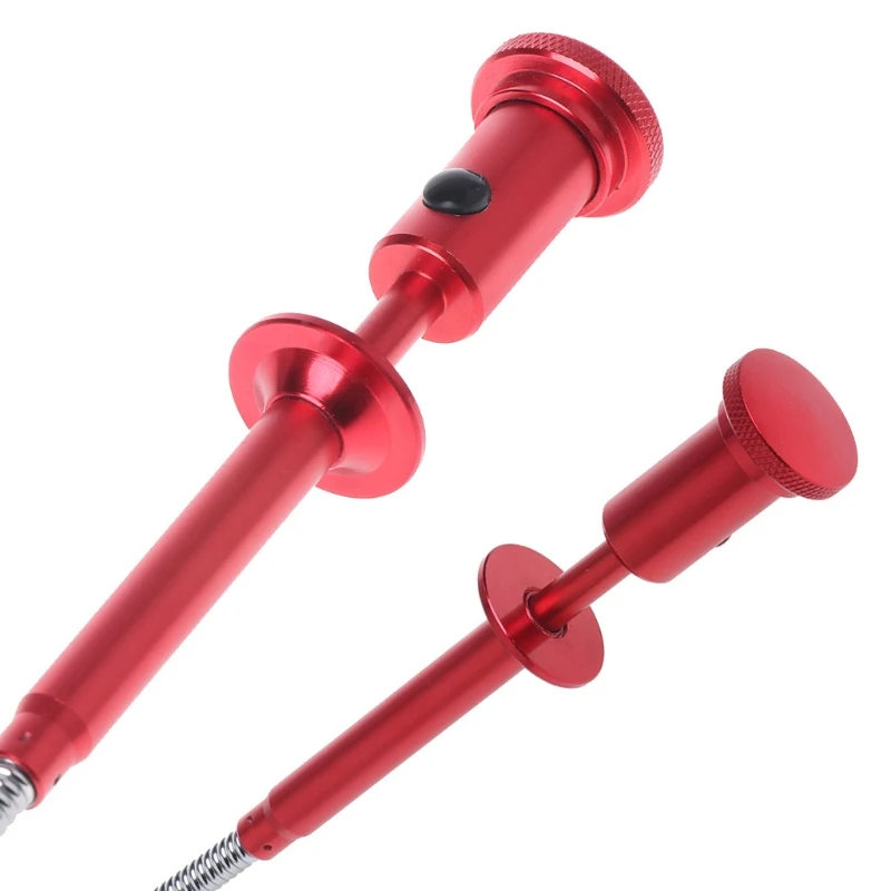 Fleksibel Mengambil Alat Magnet 4 Cakar Lampu LED Spring Grip Rumah Toilet Gadget * DLS *