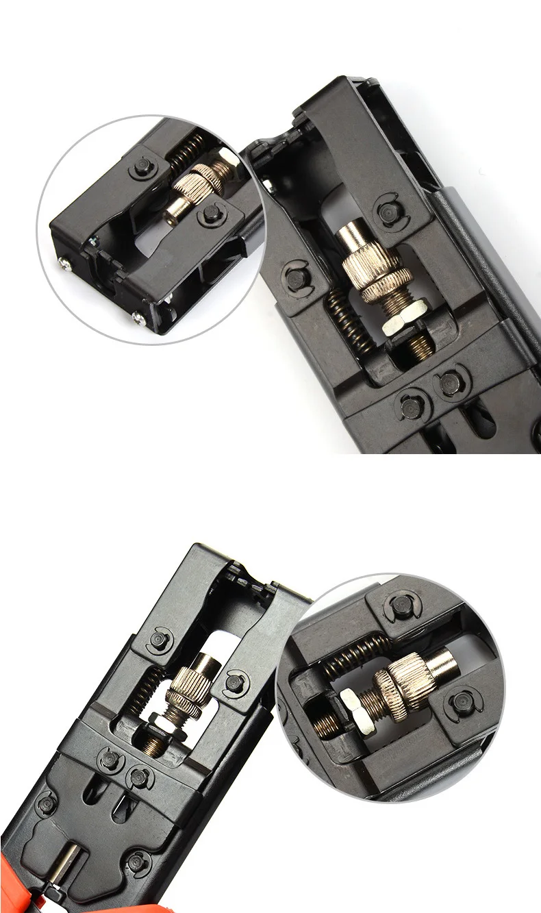 4 IN 1 pinze multifunzionali per anelli elastici utensili multipli strumento multi-crimpatura rimozione dell'anello esterno interno pinze per anelli elastici di sicurezza