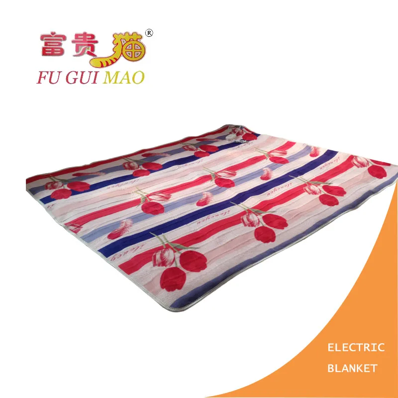 فوغيماو بطانية كهربائية 180*200 من القطيفة, بطانية تدفئة كهربائية 220 فولت ، مرتبة ، بطانية تدفئة الجسم