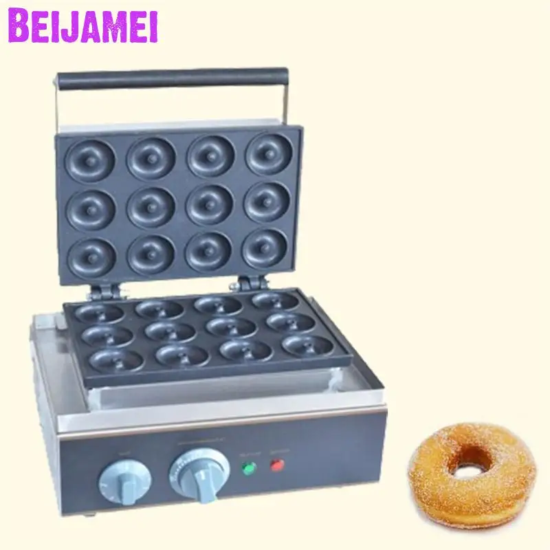 BEIJAMEI Automatic Mini Donut Machine/Commercial Doughnut Making Baking Machine/Home Electric Donut Machines