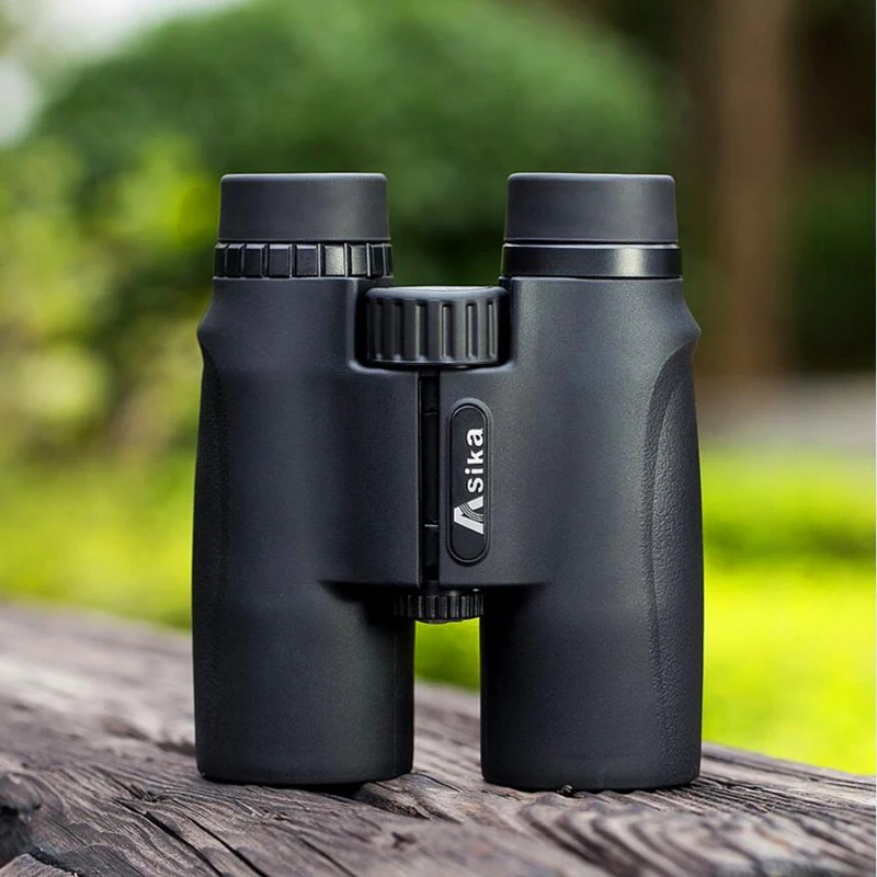 Asika 10x42 Binoculars HD Professional Military Telescope Lll Night Vision High Quality Spyglass For Bird-watching Camping