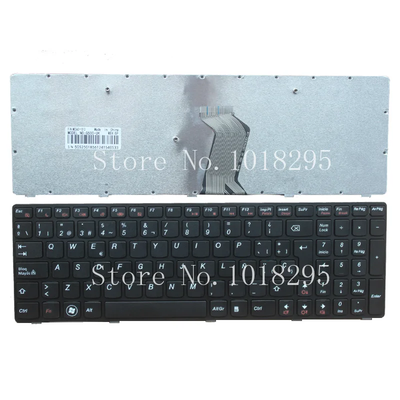 New Spanish Laptop Keyboard for Lenovo G500 G505 G500A G505A G510 G700 G700A G710 G710A G500AM G700AT SP Laptop Keyboard