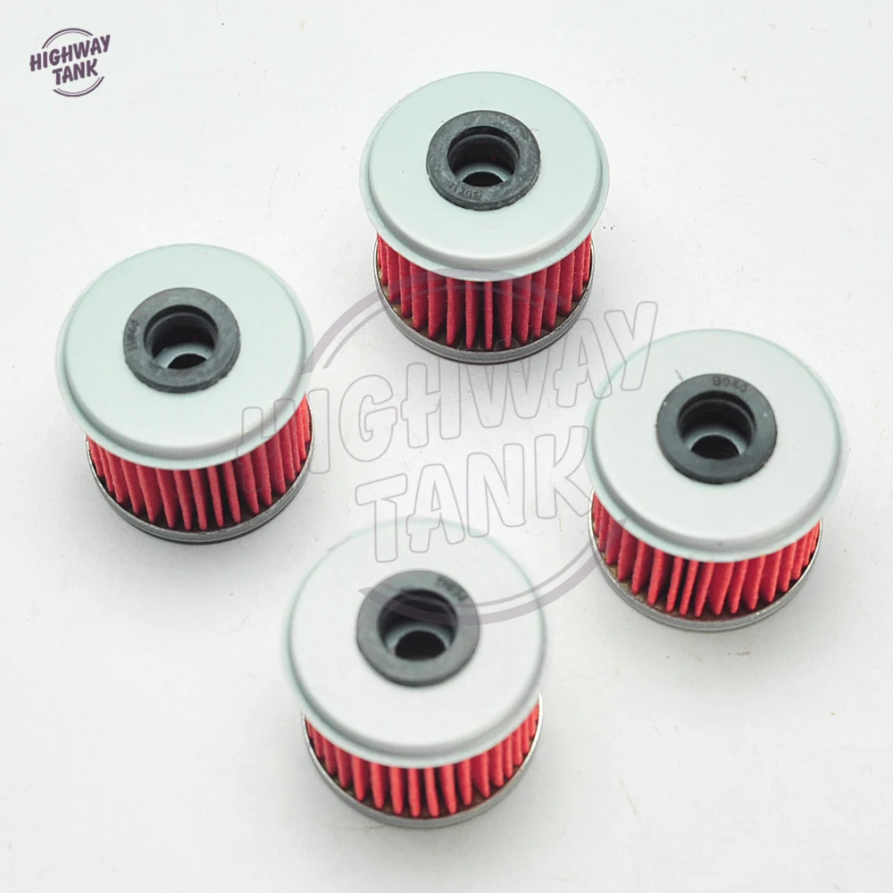 4 Pcs Motorcycle Oil Filter case for HUSQVARNA TE250 TE310 TC250 TXC250 HF-116 Honda ATV TRX450 CRF450 CRF250 CRF150