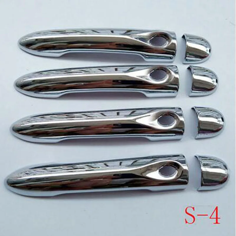 

For Renault Samsug Sm3 Fluence 2011 2013 2015 Door Handle Cover Abs Chrome Car Styling Stickers Accessories 8 Pcs S4