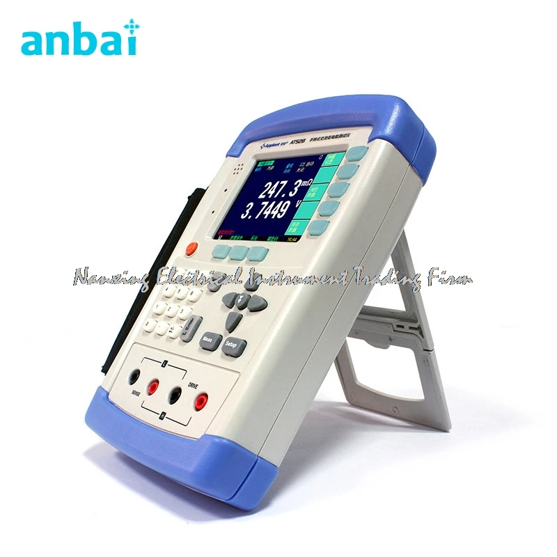 Anbai AT528/AT528L Handheld AC Milliohm Battery Tester for Laptop Battery  Internal Resistance AC Tester