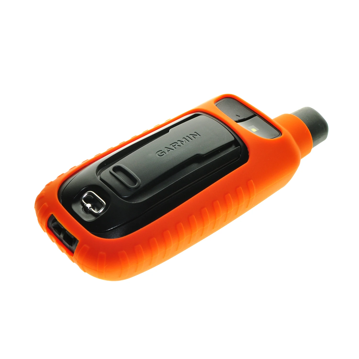 Schützen Silikon Fall + Schwarz Abnehmbare Ring Neck Strap + Screen Protector für GPS Garmin GPSMap 66 66S 66ST