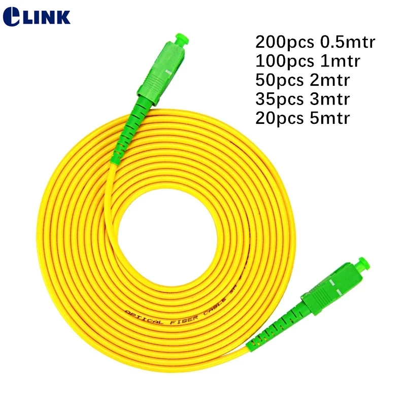 

Оптоволоконный патч-корд SCAPC 0,5, 1 м, 2 м, одномодовый патч-кабель Simpex SM SX SC/APC-SC/APC, оптоволоконная перемычка 20, 35, 50, 100, 200 шт.