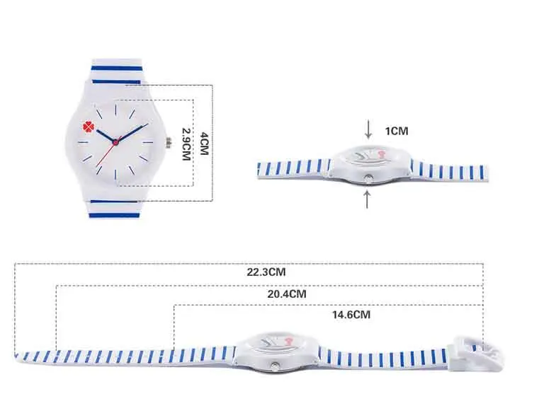 Marken-Sportuhren für Kinder, Silikon-Quarzuhren, süße Uhr für Jungen und Mädchen, wasserdichte Armbanduhr – Detail 5