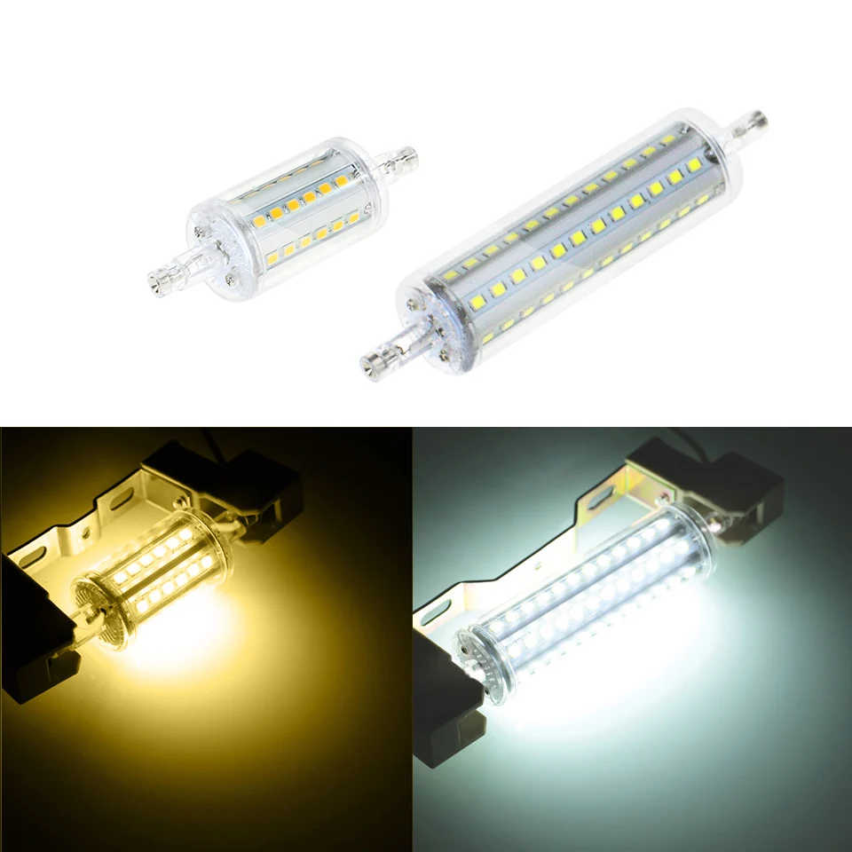 R7S Lampadas 78 118 135 189mm 85-265V SMD2835 bombillas led r7s LED Corn Bulbs 5w 8w 10w 13w Lantern Replace Halogen decoration